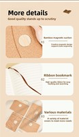 Carnet en liège écologique et durable avec couverture en liège naturel, fermeture magnétique, logo personnalisé, fournisseurs en gros, journal de bureau, cadeau d'entreprise