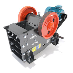 Frantoio a Mascelle Mobile Portatile PEV80 per Frantumazione di Rocce Dure Impianto Efficiente per Frantumazione di Ghiaia e Aggregati per Miniere e Cave - Product Image 3