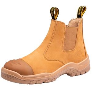 <span class=keywords><strong>Scarpe</strong></span> <span class=keywords><strong>Antinfortunistiche</strong></span> <span class=keywords><strong>Unisex</strong></span> Stivali da Lavoro con Puntale in Acciaio Tomaia in Pelle di Vacchetta Fodera in Rete Suola in Gomma Alta Protezione Slip-On Industriali - Product Image 1