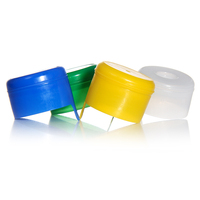 Tapas Resistentes de 55 mm para Botellas de 5 Galones, Libres de BPA, con Etiqueta Personalizada para Agua Mineral de Colores