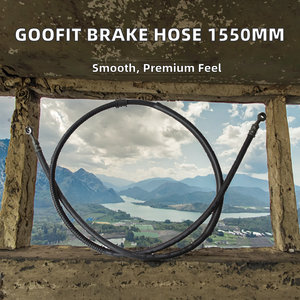 QDGY Nouveau Tuyau de Frein Hydraulique pour Moto 1550mm 10.5mm de Diamètre Extérieur, Remplacement C029-037 pour Pit Bike, Enduro, <span class=keywords><strong>Motocross</strong></span> - Product Image 2