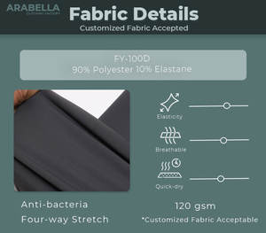 Vêtements de course à pied personnalisés Arabella 2026 avec logo, taille plus, hommes et femmes, veste coupe-vent en nylon recyclé pour l'extérieur - Product Image 4