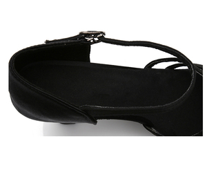 Chaussures de danse de salon <span class=keywords><strong>salsa</strong></span> latine pour femmes en cuir véritable Chaussures de tango - Product Image 6