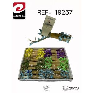 Leaf And Linen Rolls Craft Supply 20Pcs Decorative Twine For DIY Projects - Product Image 1