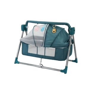 Met Klamboe <span class=keywords><strong>Baby</strong></span> Kids Speelgoed Smart Swing Bed Draagbare <span class=keywords><strong>Baby</strong></span> Cradles Automatische Afstandsbediening <span class=keywords><strong>Baby</strong></span> Wieg - Product Image 1