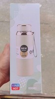 Bouteille d'eau isotherme en acier inoxydable 316, grande capacité, portable, avec poignée, pour le sport et les activités de plein air
