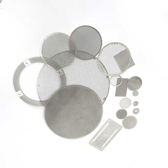 Customized Hole Diameter Stainless Steel Etched Mesh Perforated Metal Sheet Plate Perforated Filter Mesh