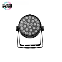 Projecteur PAR LED RGBW 4-en-1 27*10W 4/8CH DMX512 à activation sonore, boîtier en aluminium moulé sous pression IP20 pour DJ, bars, KTV, clubs