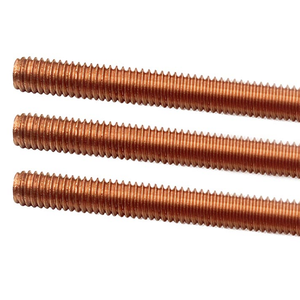 Vente chaude Standard 100mm 1000mm H59 H62 alliage de laiton cuivre barres filetées tige filetée DIN 975 - Product Image 1