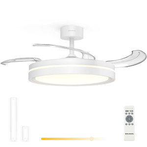 Grunkel Ceiling <b>Fan</b> Skywhite42 42 Inches Dc Motor Led Light <b>Remote</b> <b>Control</b> - Product Image 5