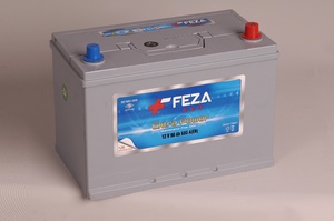 12V 90 Ah automotive <b>battery</b> maintenance free high performance car <b>battery</b> long life calcium technology OEM supplier - Product Image 2
