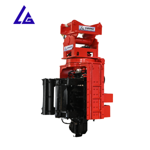 Pile driver polyvalent à poignée latérale avec types <span class=keywords><strong>de</strong></span> pinces personnalisables pour pieux en bois et en acier dans l'aménagement paysager des parcs - Product Image 1