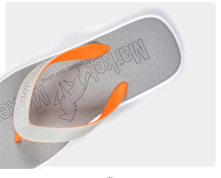 Latest Design Summer Casual Footwear Flat Slipper Outdoor Beach Non-slip Sandals Low Price Shoes Men Flip Flop Slipper