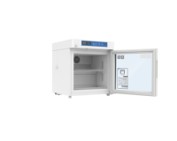 Congélateur pour médicaments de pharmacie 2-8 degrés 55L Mini réfrigérateur de laboratoire en acier inoxydable