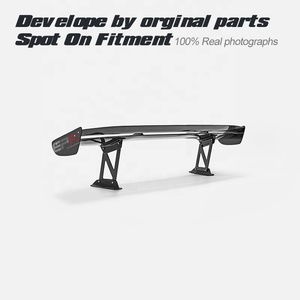 Aileron arrière NISSAN R35 GTR 08-17, style VC en fibre de carbone personnalisé, 1700 mm, simple niveau, accessoire automobile fabriqué en Chine - Product Image 5
