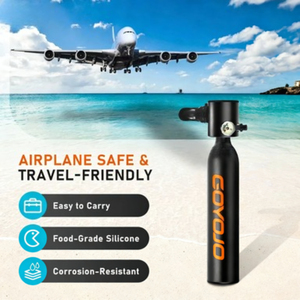 Nouveau modèle 2026 très demandé : Mini-bouteille de plongée portable 0,5 L, 3000 PSI, rechargeable, pour 6 à 10 minutes d'autonomie respiratoire - Product Image 6