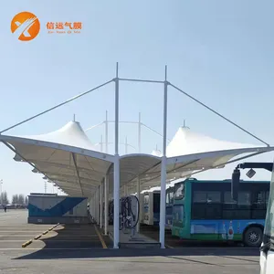 Chất lượng cao Inflatable Dome không khí thổi phồng màng cấu trúc cho dù để che nắng và rainshade Air Dome