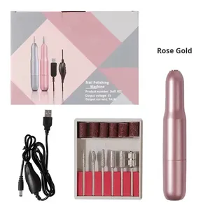 Smart Home Products Sandpaper Head Set with Case Gel Tips Grinding <b>Polishing</b> Shaping Machine Rotary Tool <b>Kits</b> - Product Image 1