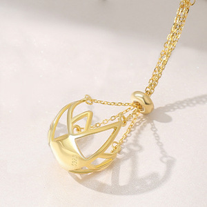 Mới thiết kế sáng tạo S925 Bạc Mặt dây chuyền phụ nữ DIY Mặt dây chuyền thiết lập Phụ kiện ngọc trai xương đòn có thể điều chỉnh Chuỗi vòng cổ tốt - Product Image 2