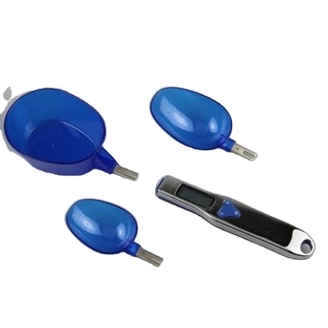 BSCI Portable Electronic Digital 500g/0.01g Weighing Spoon Scale for Kitchen 3 Spoon Abs Material Factory Cheap Price