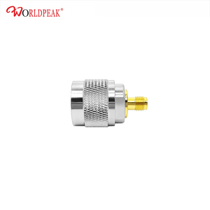 Adaptateur coaxial RF droit en laiton massif RP-SMA femelle vers N mâle, connecteur convertisseur - Product Image 2