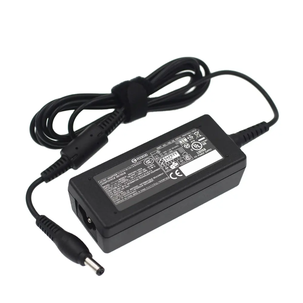 New Products Laptop Charger Adapter 65W AC Adapter For Toshiba Satellite C50215 A505 A665 C655L505 L755 Z930 Mini Nb205