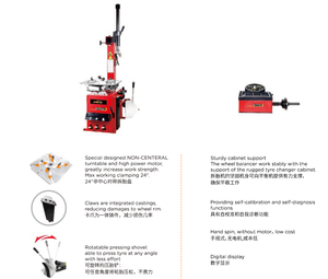 U-2022M Nouvelle machine combinée démonte-pneu et équilibreuse de roues - Product Image 3