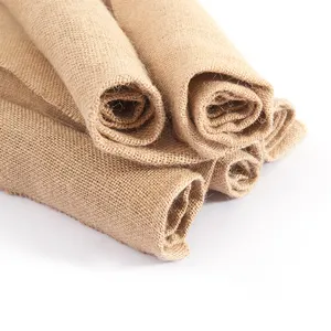 Jute Cotton Heavy Weight Chenille High Density Polyester Jacquard Fabric Dog Training Jute Thick Tear-Resistant Cloth