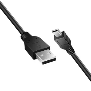 USB2.0 טעינת נתונים כבל מטען טלפון USB זכר ל-5 פינים זכר כבל מטען מיקרו USB