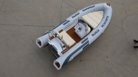 Bateau pneumatique semi-rigide à coque en fibre de verre Hypalon/PVC de 4,80 m (16 pieds) à grande vitesse – Offre Spéciale