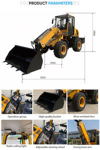 Cargador Articulado KEHE <span class=keywords><strong>INMA</strong></span> H580t de 2500 kg, Nuevo, con Certificación CE/EPA, Motor Telescópico, Fabricado en China - Product Image 5