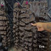 Extensiones de Cabello Humano Natural 100% Sin Procesar, Cabello Rizado Birmano de un Solo Donante, Paquetes de Cabello Natural al por Mayor
