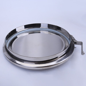 Tanque de Presión de Acero Inoxidable 304/316L con Boca de Inspección de Fondo Plano de Apertura Rápida, Especificaciones Completas, Directo de Fábrica - Product Image 1