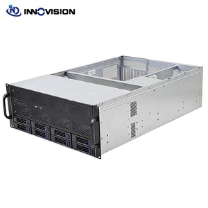 Nhà Máy bán hàng trực tiếp giá máy chủ Chassis 4U 8 Hotswap HDD Vịnh Rack trường hợp Hỗ trợ 2 4090 Card đồ họa etx <span class=keywords><strong>ATX</strong></span> Board - Product Image 2