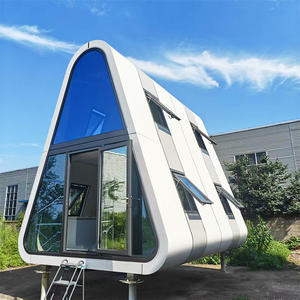 Casa Cápsula para Acampar, Diseño de Doble Capa con Baño, Sistema Inteligente, Casa Triangular, Alojamiento y Desayuno - Product Image 2