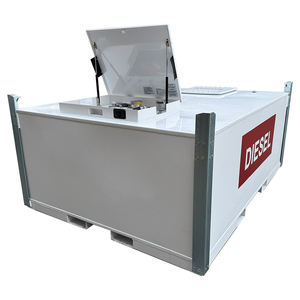 Sumac 4000L Portátil Empilhável 2000L 3000L Tanque Diesel Móvel Com Bolsos De Empilhadeira Tanque De Aço Carbono Auto Acoadunado para a Austrália - Product Image 4