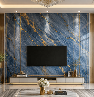 Panel de Pared Decorativo con Patrón Personalizado, Panel de PVC con Impresión 3D de Mármol, Resistente a los Rayos UV, para Interiores