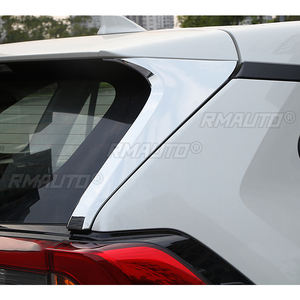 Pour Toyota RAV4 2019 2020 2021 2022 2023 RAV 4 XA50 Hybride : Garniture de vitre, Spoiler de toit arrière, Aileron latéral, Accessoires de bordure de fenêtre - Product Image 3