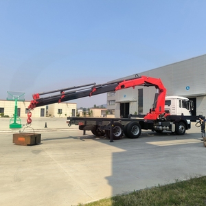 Grue à flèche articulée montée sur camion de 20 tonnes, option de flèche extensible, multidirectionnelle, fabriquée en Chine - Product Image 1