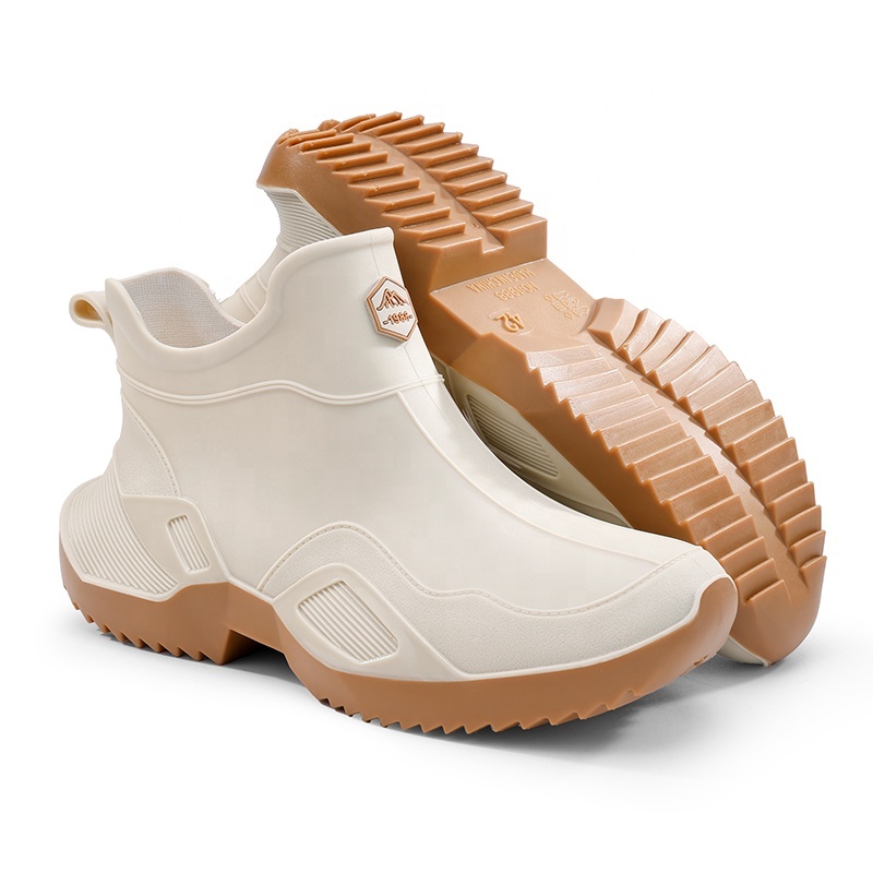 GUYISA PVC Material Unisex Ankle Bootie