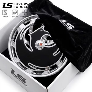 Tapas Centrales Flotantes para <span class=keywords><strong>Ruedas</strong></span> Forjadas de 20, 21, 22, 23, 24 Pulgadas, Llantas de Lujo Personalizadas con Spinner para Rolls-Royce, Mercedes, BMW Performance Set - Product Image 6