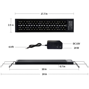 Spectre complet IP68 étanche <span class=keywords><strong>eau</strong></span> <span class=keywords><strong>douce</strong></span> Dimmable <span class=keywords><strong>Led</strong></span> élèvent la lumière de fond de lampe pour <span class=keywords><strong>aquarium</strong></span> - Product Image 3