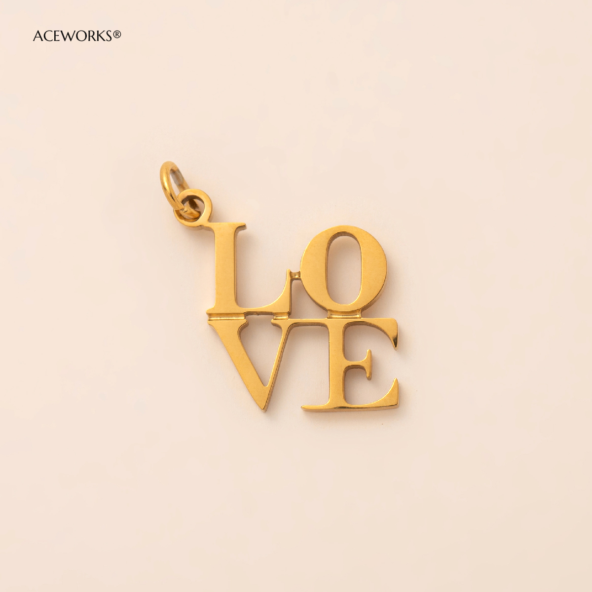 LOVE  17.2*14.7mm