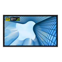 43 "~ 65" PCAP écran tactile tout en un ordinateur avec carte graphique 4K écran tactile interactif PC avec GeForce GTX ordinateurs de jeu