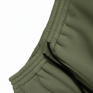 Pantalon en molleton de coton personnalisé durable coupe ajustée et confortable. Pantalon en molleton de coton chaud et respirant pour homme - Product Image 1