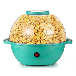 Máquina de palomitas eléctrica de 2000 ml con interruptor de control, roja, de plástico, para uso doméstico. - Product Image 4