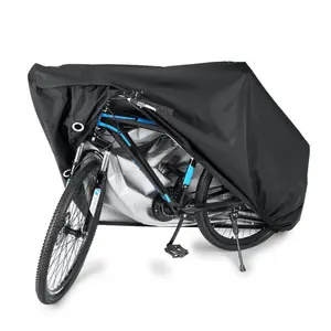 थोक साइकिल कवर 210D ऑक्सफोर्ड कपड़ा निविड़ अंधकार Dustproof इलेक्ट्रिक साइकिल कपड़े पूर्ण कवर पर्वत बाइक की रक्षा कवर