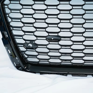 Grille de voiture style RS3 pour audi 17-19 A3/S3 8V.5 | Noir brillant avec trou acc | contient des accessoires de bague | Expédition FedEx 3-7 jours - Product Image 3