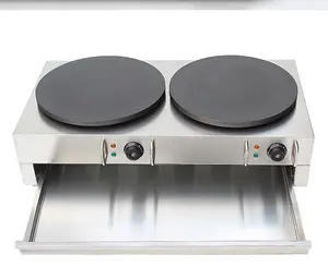 Factory supply double head commercial crepe maker