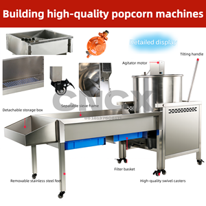 Máquina <span class=keywords><strong>de</strong></span> <span class=keywords><strong>Palomitas</strong></span> <span class=keywords><strong>de</strong></span> Maíz con Calentamiento a Gas, Forma Redonda, Alta Tasa <span class=keywords><strong>de</strong></span> Expansión, Solución para la Inconsistencia <span class=keywords><strong>de</strong></span> Forma, Ideal para <span class=keywords><strong>Palomitas</strong></span> Premium - Product Image 1